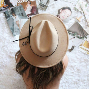 Bridal Fedora Hat
