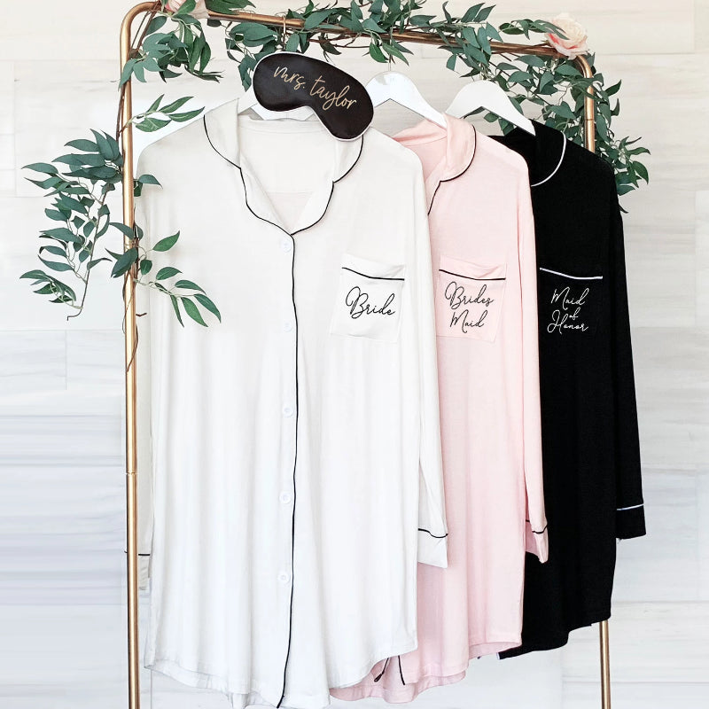 Cozy Bride Sleep Shirt - Lucky Maiden