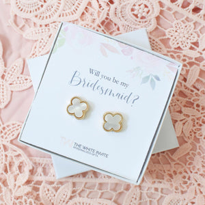 Bridesmaid Earrings Set - Lucky Maiden