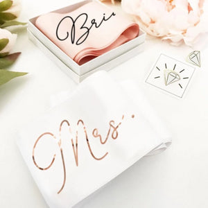 Custom Bride to Be Sash - Lucky Maiden
