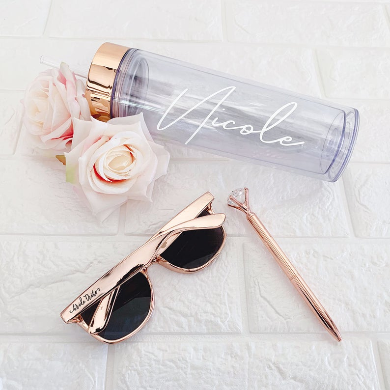 Personalized Bridesmaid Tumblers