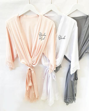 Robes for Wedding Party - Lucky Maiden