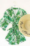 Palm Leaf Robe - Lucky Maiden - Lucky Maiden